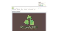 Desktop Screenshot of banyantreemassage.com